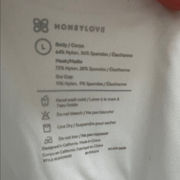 Honeylove Women's LiftWear Cami in Astral White Size Large - Picture 9 of 9